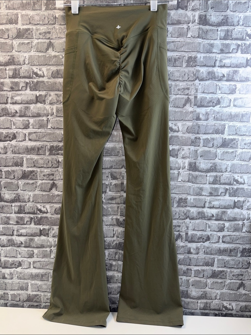 Halara Olive Green Active Flare leggings